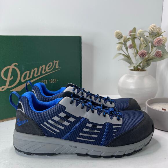 Danner Run Time 3" ESD Composite Toe Sneaker Dark Blue/Gray 12378 Men 11.5D NWB - Picture 3 of 10